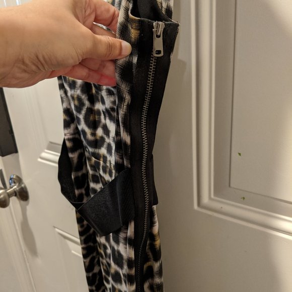 Animal print work dress - Picture 3 of 5